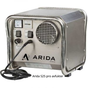 Arida Pro S25 avfukter