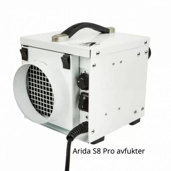 Arida Pro S8 avfukter