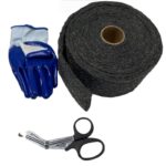 NYHET: STOR 5 meters rull med PROFF stålull for tetting - komplett med stålull-saks og hansker Image