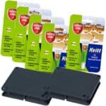 5 stk Kvitt superkonsentrat mauråte + 2 stk refill åtestasjoner for stokkmaur Image