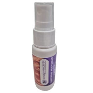 karamellspray skadedyrproffen liten flaske