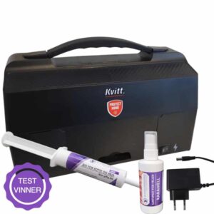 pakkepris Kvitt multi-kvitt elektrisk musefelle med åte og karamellspray